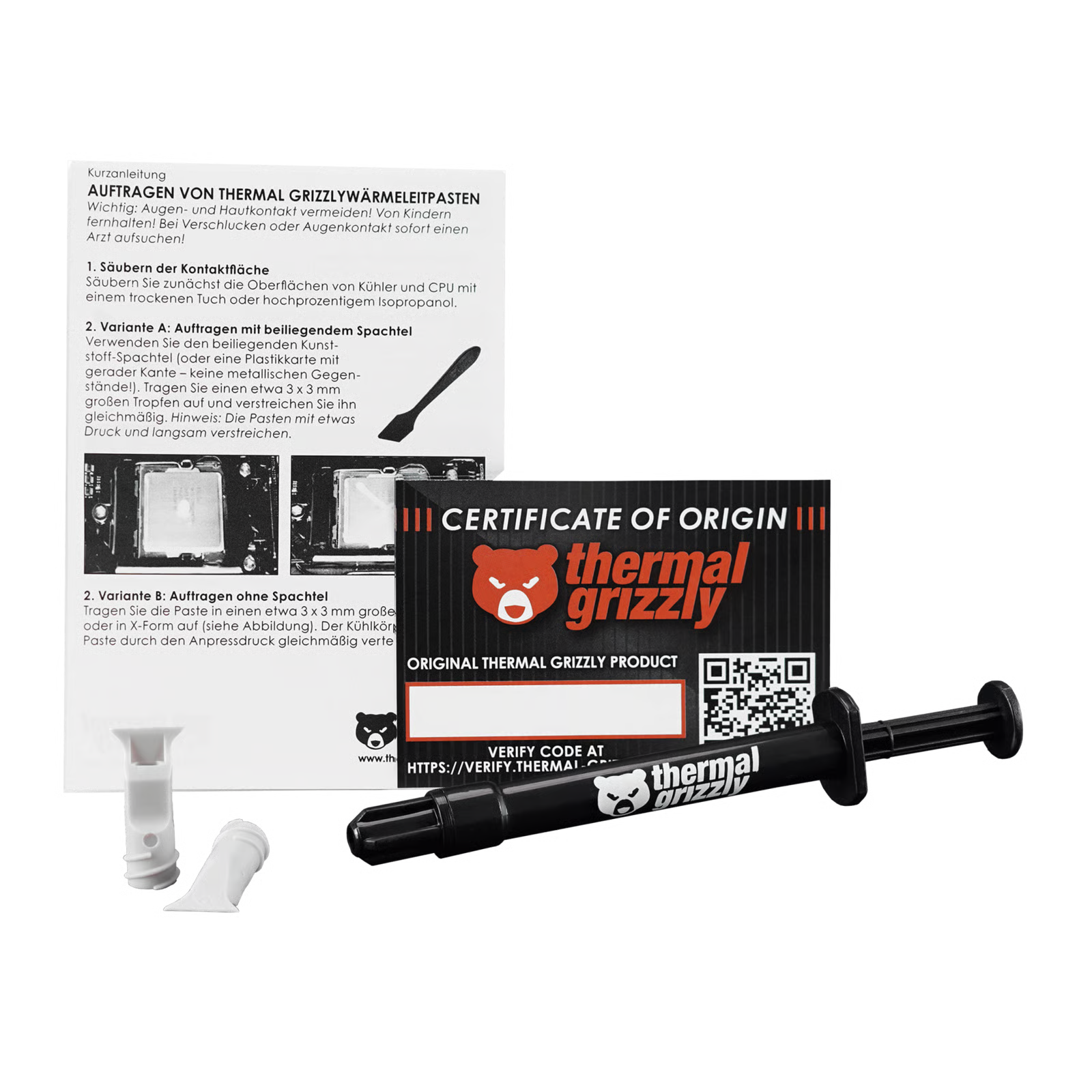Thermal Grizzly Kryonaut Extreme 2g Multilingual (VPE 50) 散熱膏