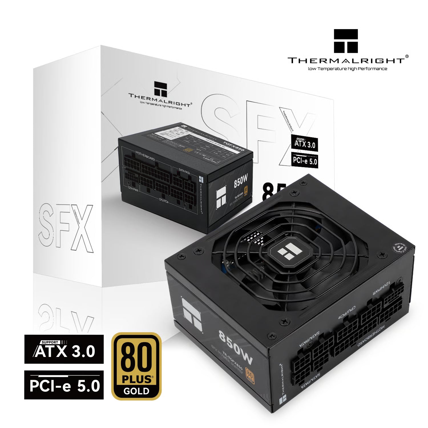 [SFX] ThermalRight 利民 TGFX850 850W 80Plus Gold 金牌 全模組 火牛 - 7年保養