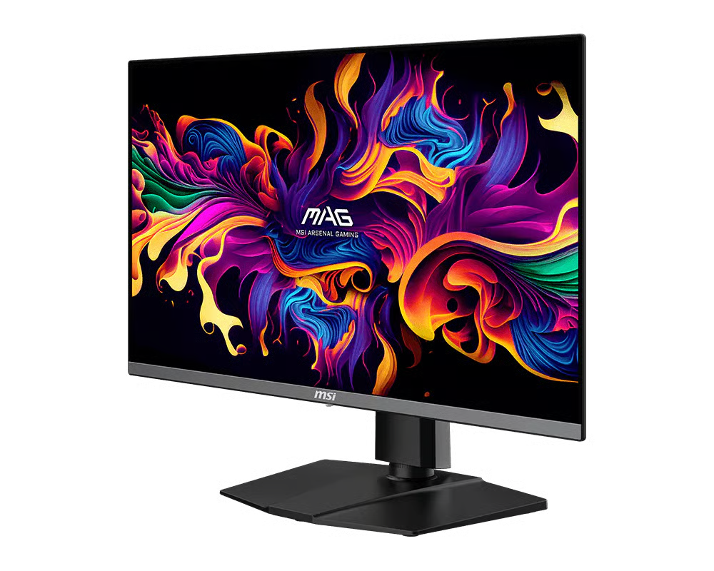 MSI 微星 MAG 272QP QD-OLED X24 電競顯示器 [MO-MA27Q24] (26.5吋 / WQHD [2560 x 1440] 240Hz / QD-OLED / G-Sync Compatible & AMD FreeSync™ Premium / HDMI 2.1 / VESA DisplayHDR True Black 400 / Type-C 15W / 4軸人體工學支架) - 3年上門保養保養