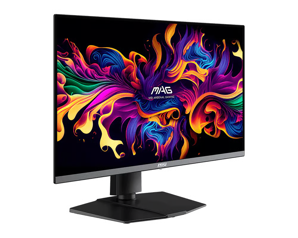 MSI 微星 MAG 272QP QD-OLED X24 電競顯示器 [MO-MA27Q24] (26.5吋 / WQHD [2560 x 1440] 240Hz / QD-OLED / G-Sync Compatible & AMD FreeSync™ Premium / HDMI 2.1 / VESA DisplayHDR True Black 400 / Type-C 15W / 4軸人體工學支架) - 3年上門保養保養