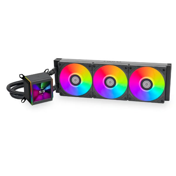 LIAN LI 聯力 GALAHAD II LCD 360 Black 360mm 水冷散熱器