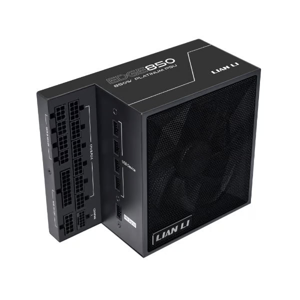 LIAN LI 聯力 EDGE 850W 80Plus Platinum 鉑金牌 全模組 火牛 - Black 黑色 - 10年保養