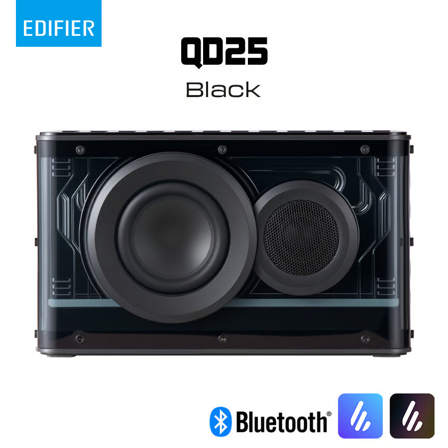 Edifier QD25 Tabletop 桌上型藍牙喇叭 - 黑色