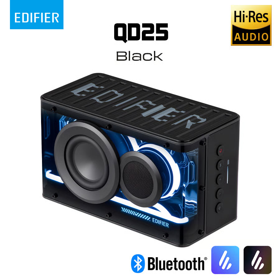 Edifier QD25 Tabletop 桌上型藍牙喇叭 - 黑色