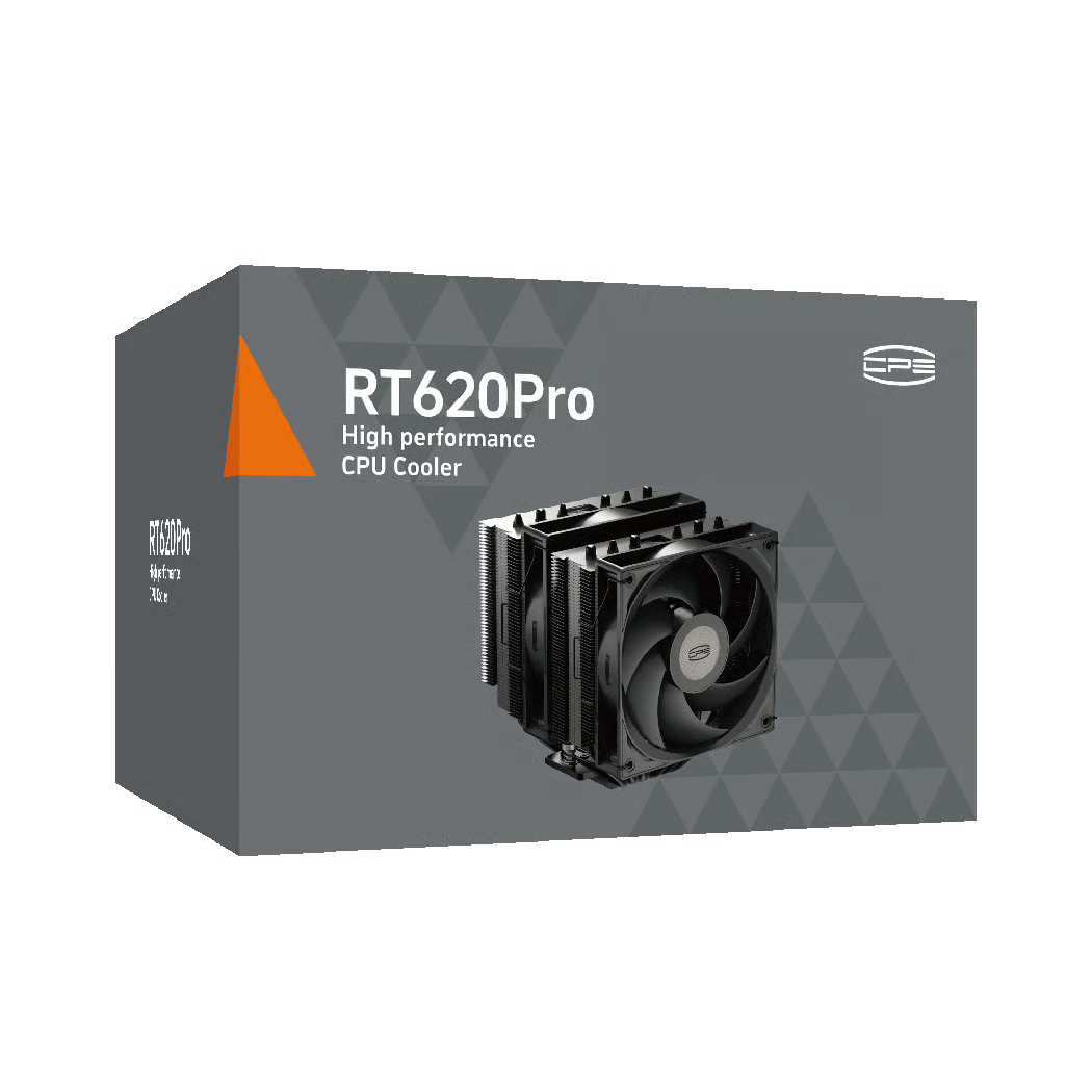 PCCOOLER RT620 PRO 風冷散熱器 - Black 黑色 - 2年保養