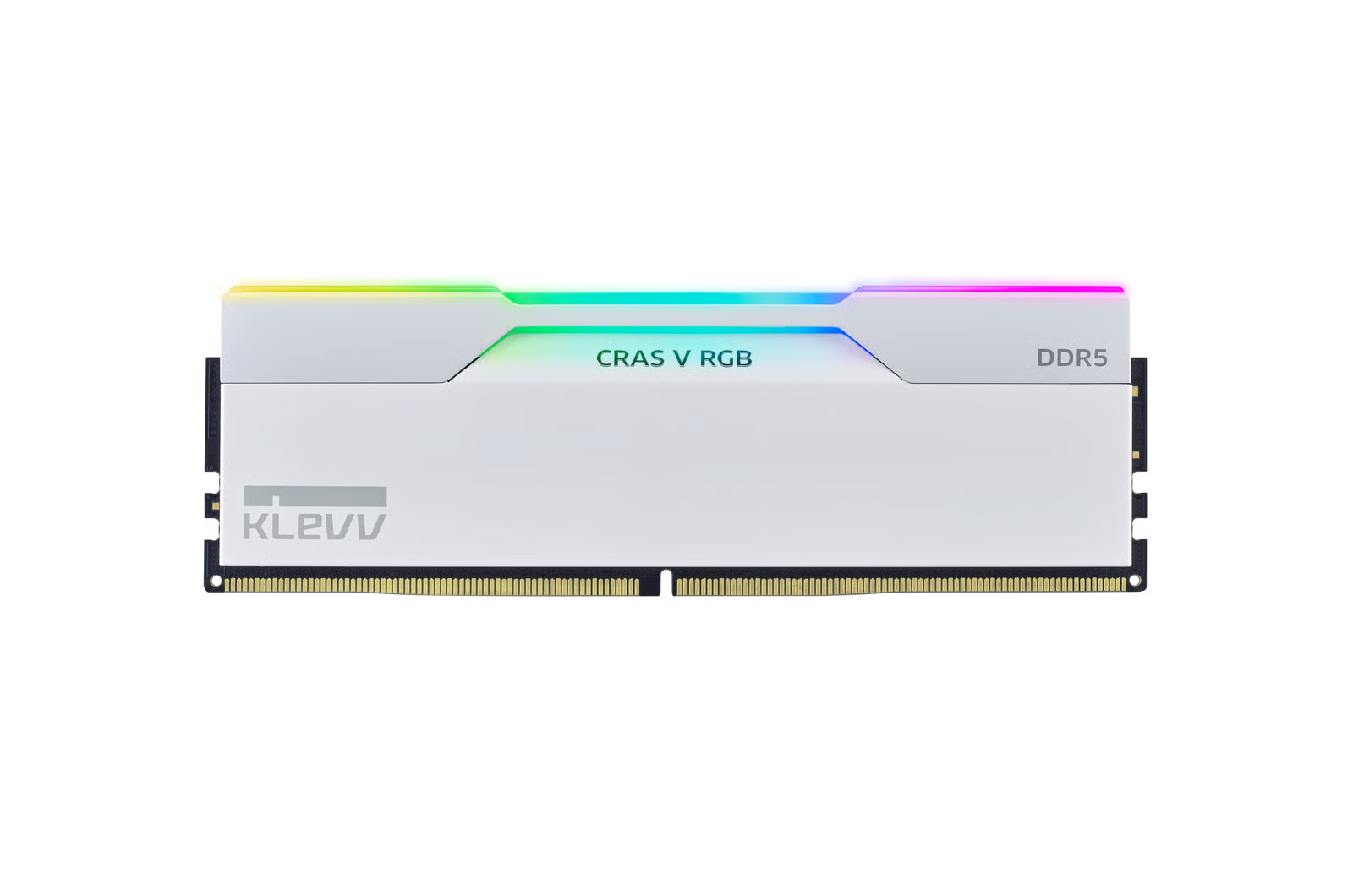 Klevv 科賦 CRAS V RGB DDR5 WHITE 48GB (24GB x 2) 6000MHz CL30 (KD5KGUD80-60A300J) - Limited Lifetime保養