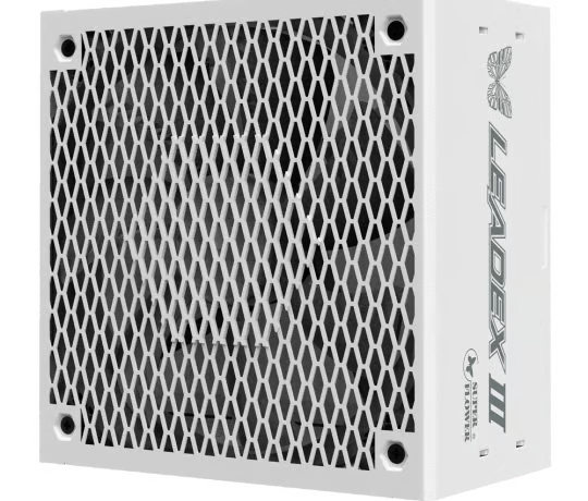 Super Flower LEADEX III GOLD ATX 3.1 1000W 80Plus Gold 金牌 全模組 火牛 - White 白色 - 10年保養