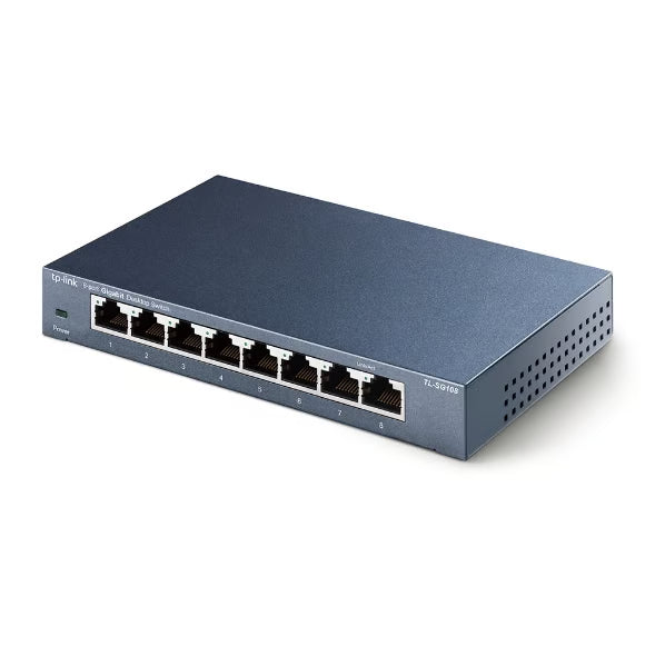 TP-Link SG108 Desktop Switch [8-Port Gigabit RJ45]