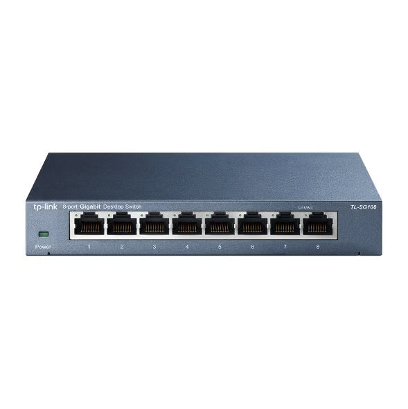 TP-Link SG108 Desktop Switch [8-Port Gigabit RJ45]