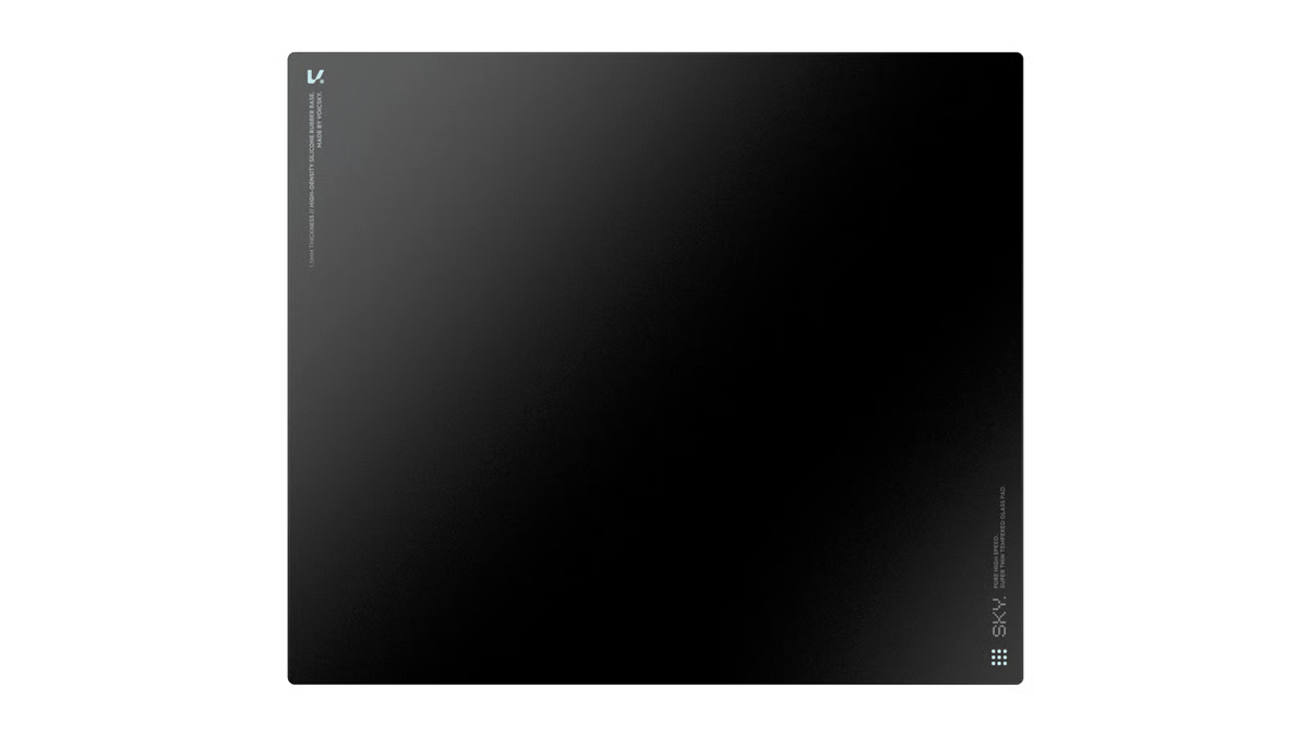 Voicsky SKY 玻璃電競滑鼠墊 - XL Dark 黑色