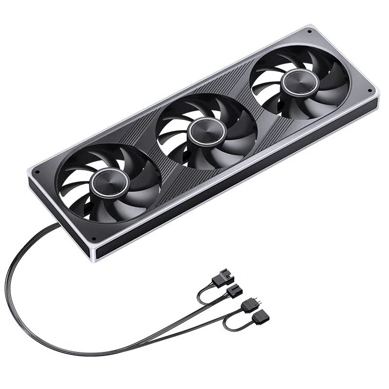 Jonsbo ZE-360BR 360mm ARGB 反葉風扇 - Black 黑色