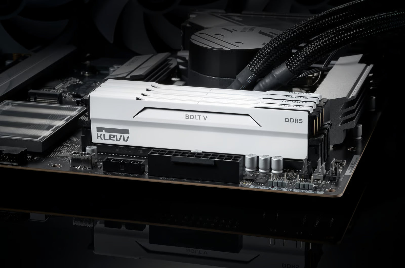 Klevv 科賦 BOLT V DDR5 White 32GB (16GB x 2) 6000MHz CL28 (KD5AGUA80-60B280I)