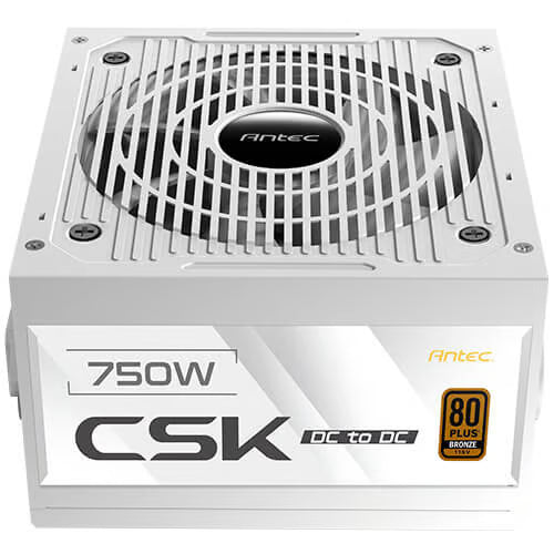Antec CSK DC 750W 80Plus Bronze 銅牌 火牛 (5年保) - White 白色