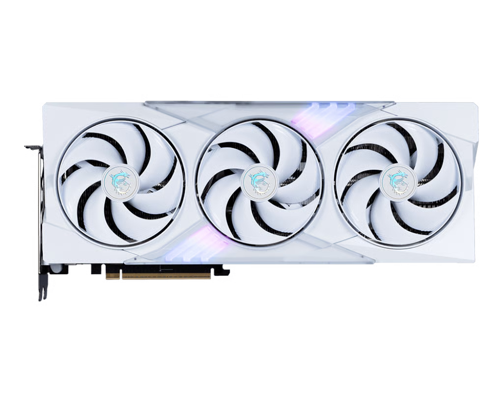 MSI 微星 GeForce RTX 5070 Ti 16G GAMING TRIO OC White 白色顯示卡