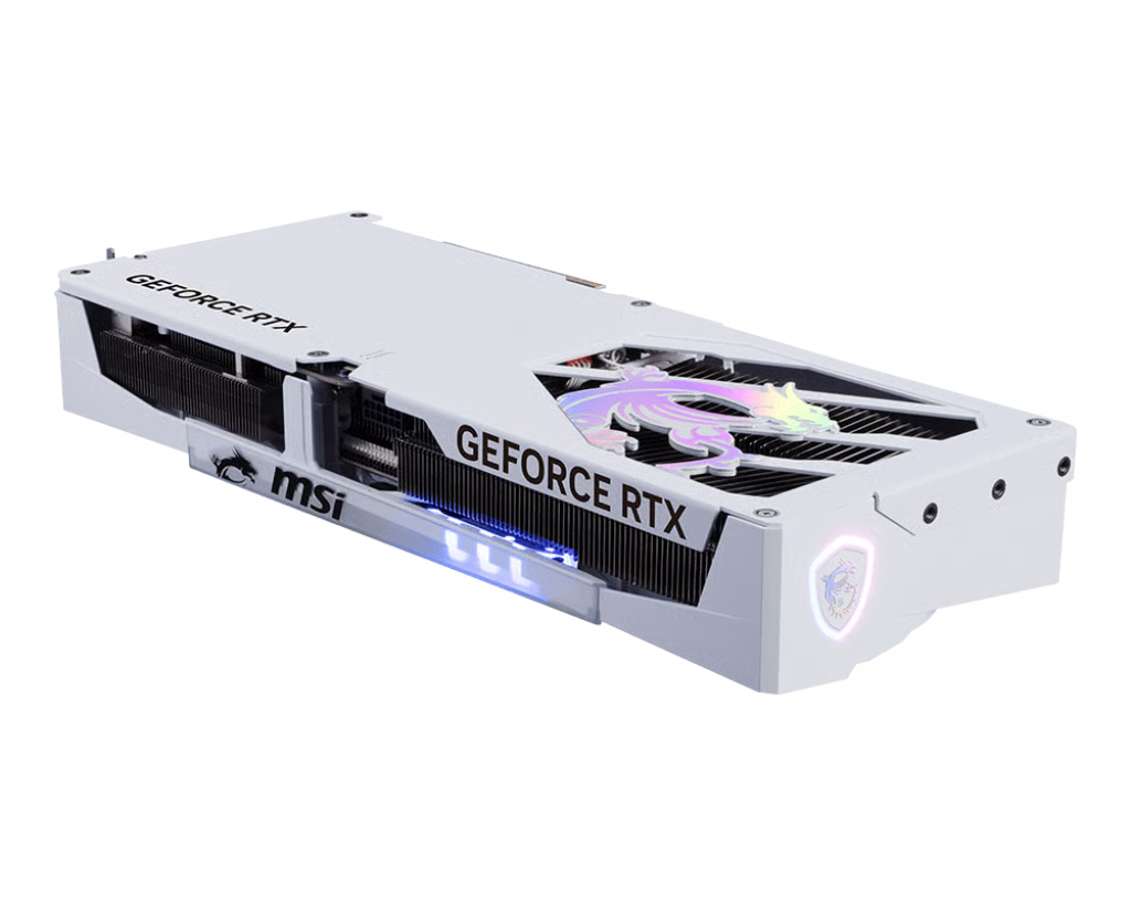 MSI 微星 GeForce RTX 5070 Ti 16G GAMING TRIO OC White 白色顯示卡