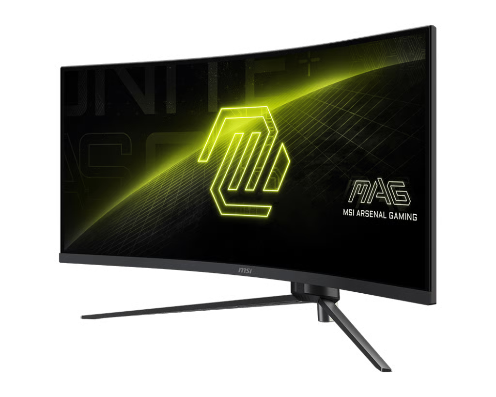 MSI 微星 MAG 345CQR 電競顯示器 (34吋 / UWQHD [3440 x 1440] / 180Hz / VA / Curved 1000R / AMD FreeSync™ Premium / 3軸人體工學支架) 電腦螢幕 顯示設備 MSI 微星 32-34" UWQHD 2K 2K WQHD 21:9 Ultrawide Curved 曲面 VA 150-180Hz AMD FreeSy