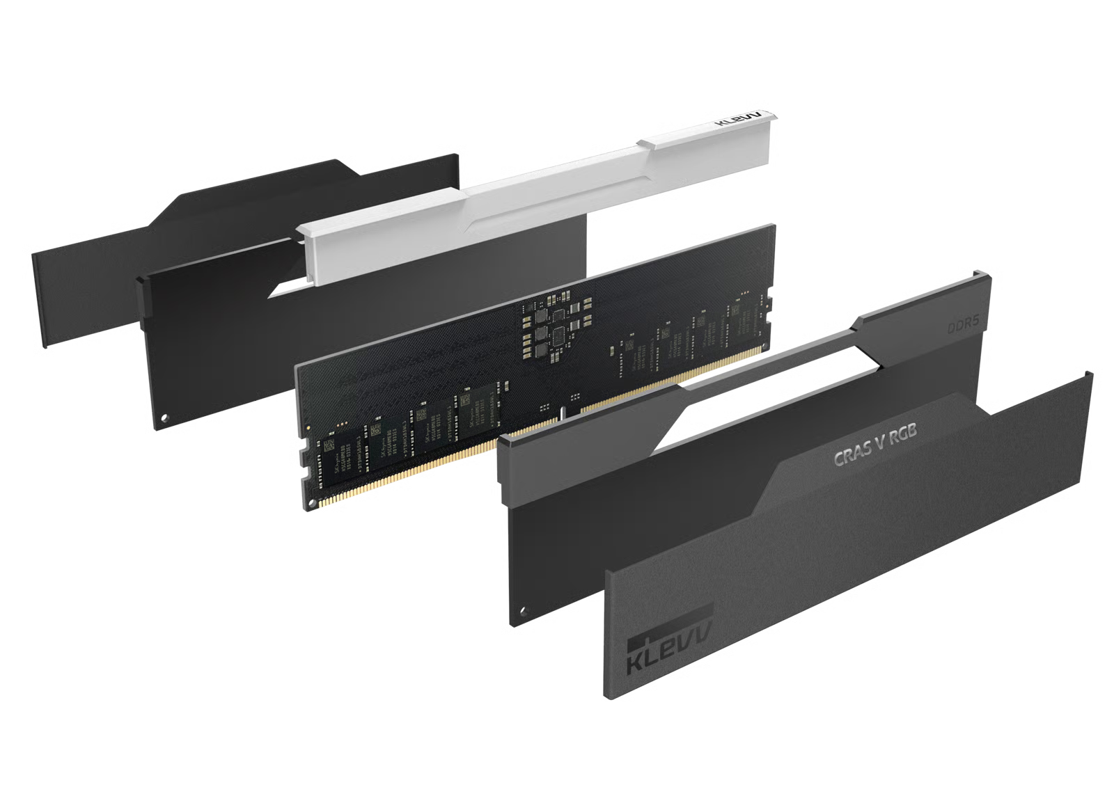 Klevv 科賦 CRAS V RGB DDR5 64GB (32GB x 2) 6000MHz CL30 (KD5BGUA80-60A300G)