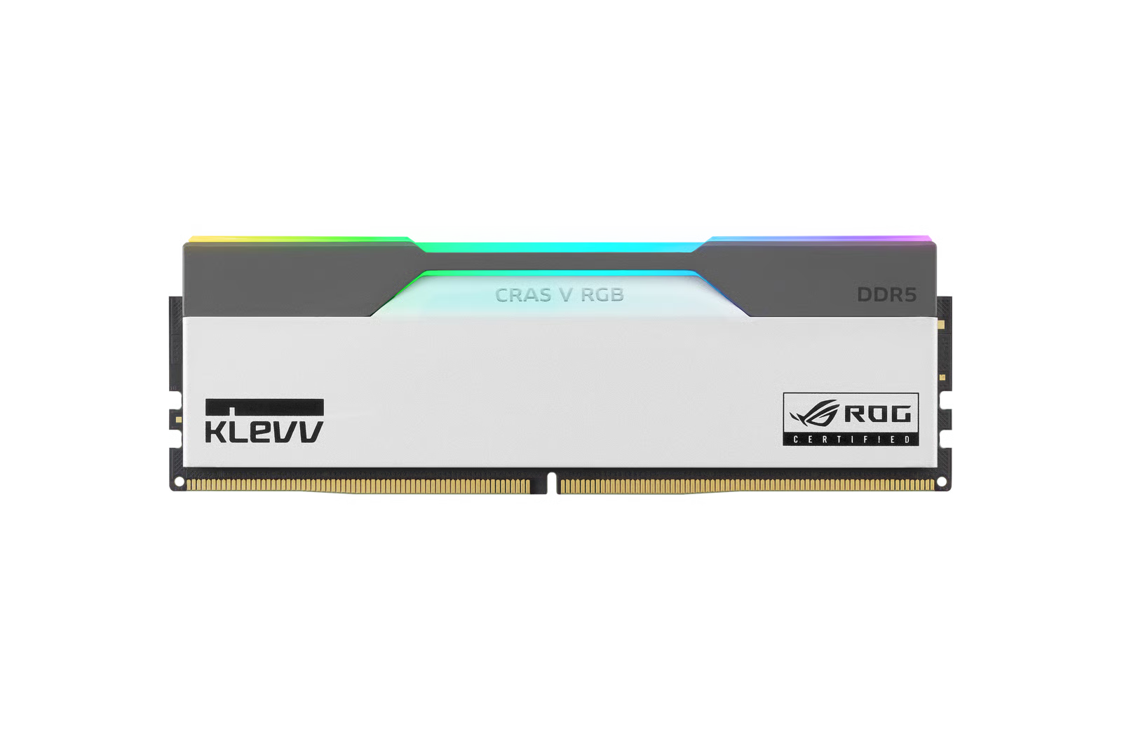 Klevv 科賦 CRAS V RGB ROG CERTIFIED DDR5 32GB (16GB x 2) 7200MHz CL34 (KD5AGUA80-72B340P)