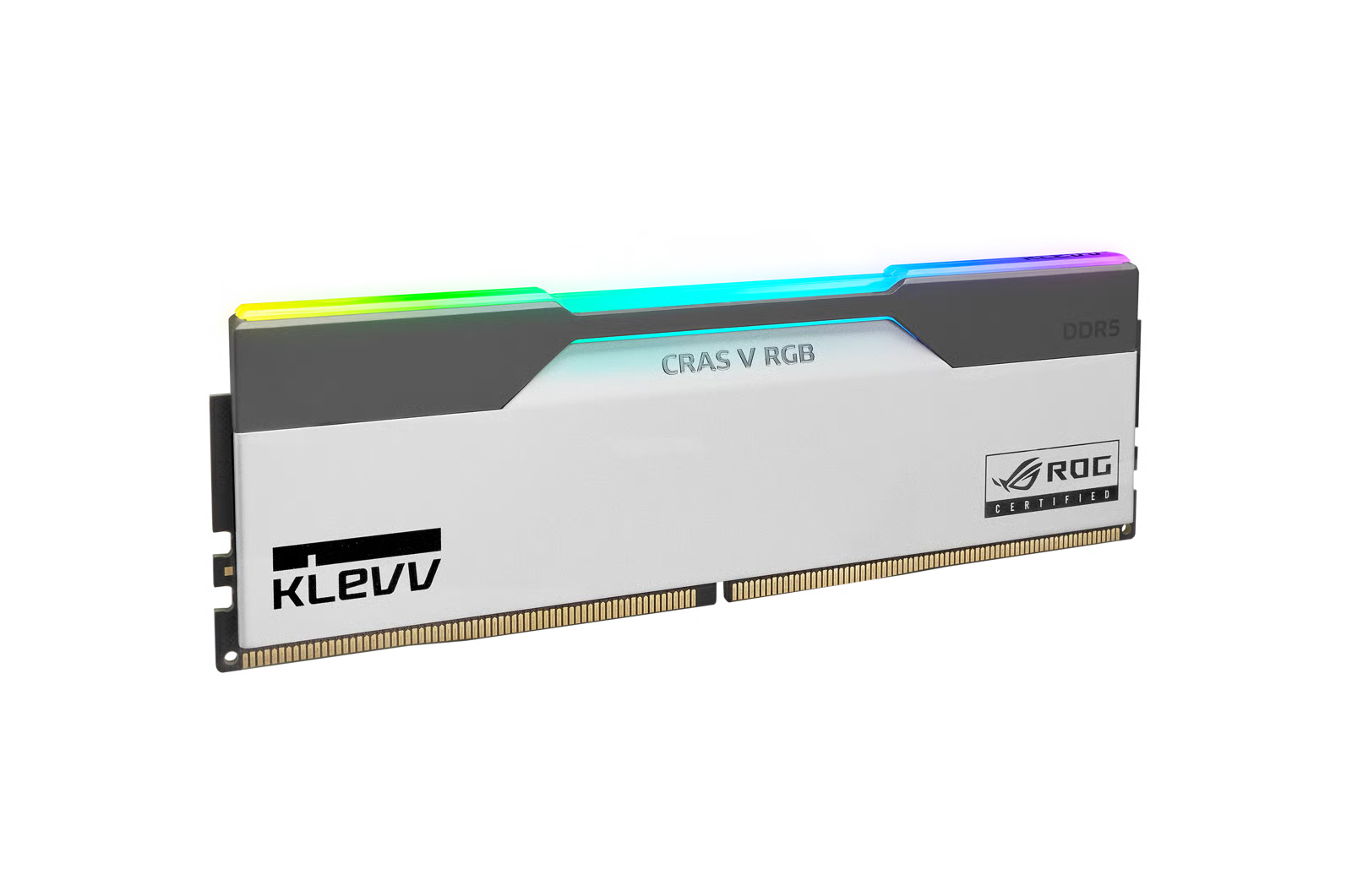 Klevv 科賦 CRAS V RGB ROG CERTIFIED DDR5 32GB (16GB x 2) 7200MHz CL34 (KD5AGUA80-72B340P)