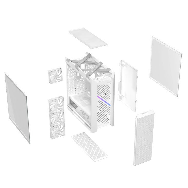 ASUS 華碩 ROG Strix Helios II GX601S ATX 機箱 - White 白色