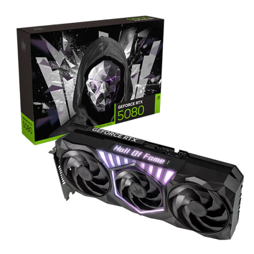 Galax HOF Gaming GeForce RTX 5080 1-Click OC 16G 顯示卡