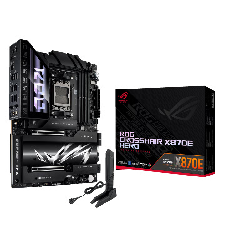 ASUS 華碩 ROG CROSSHAIR X870E HERO ATX 主機板 (DDR5)
