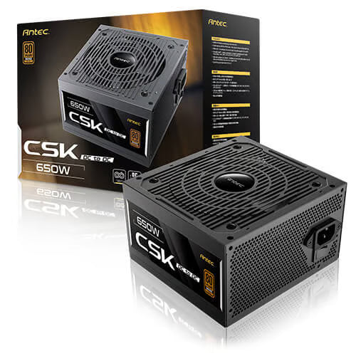 Antec CSK DC 650W 80Plus Bronze 銅牌 火牛 (5年保)