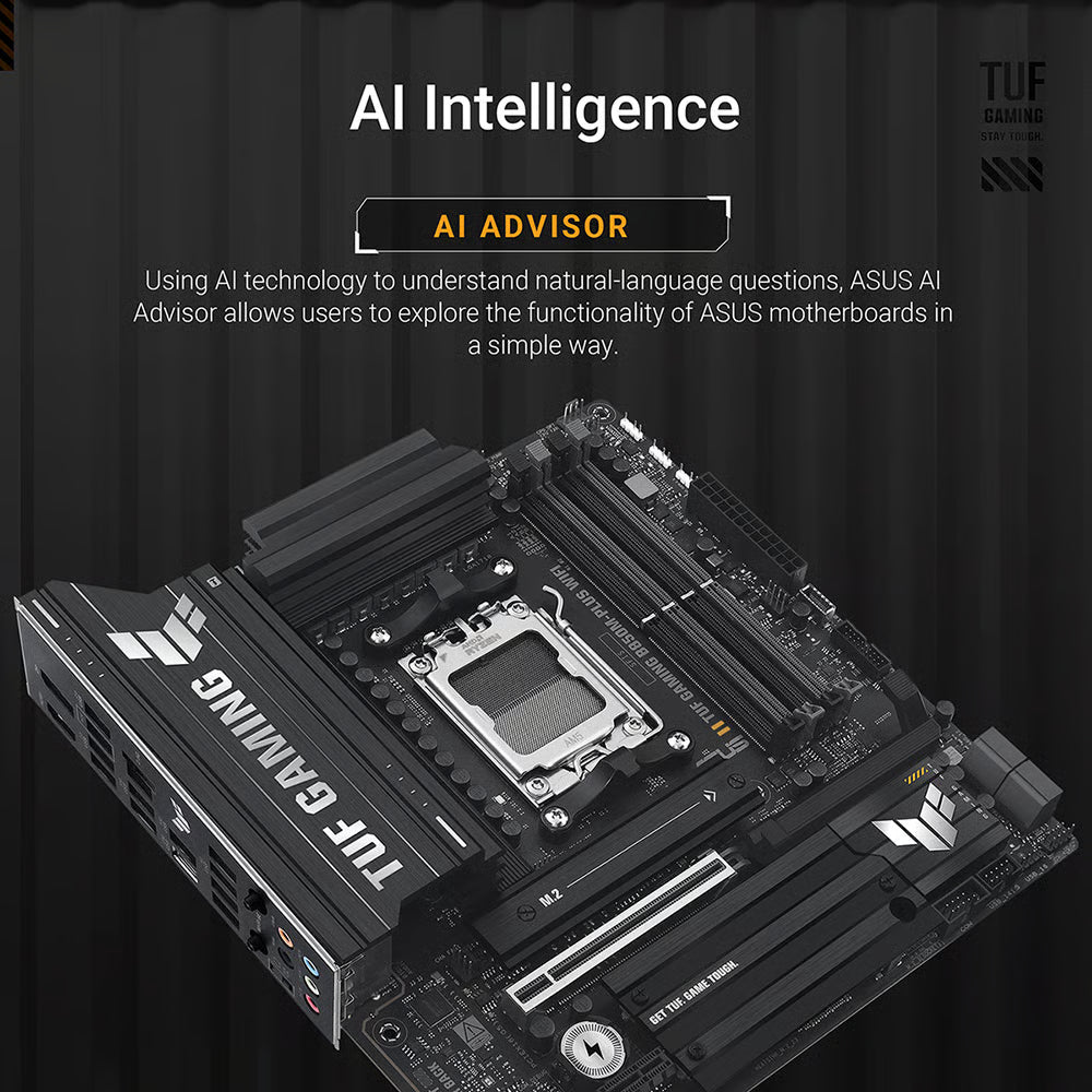 ASUS 華碩 TUF GAMING B850M-PLUS WIFI Micro-ATX 主機板 (DDR5)