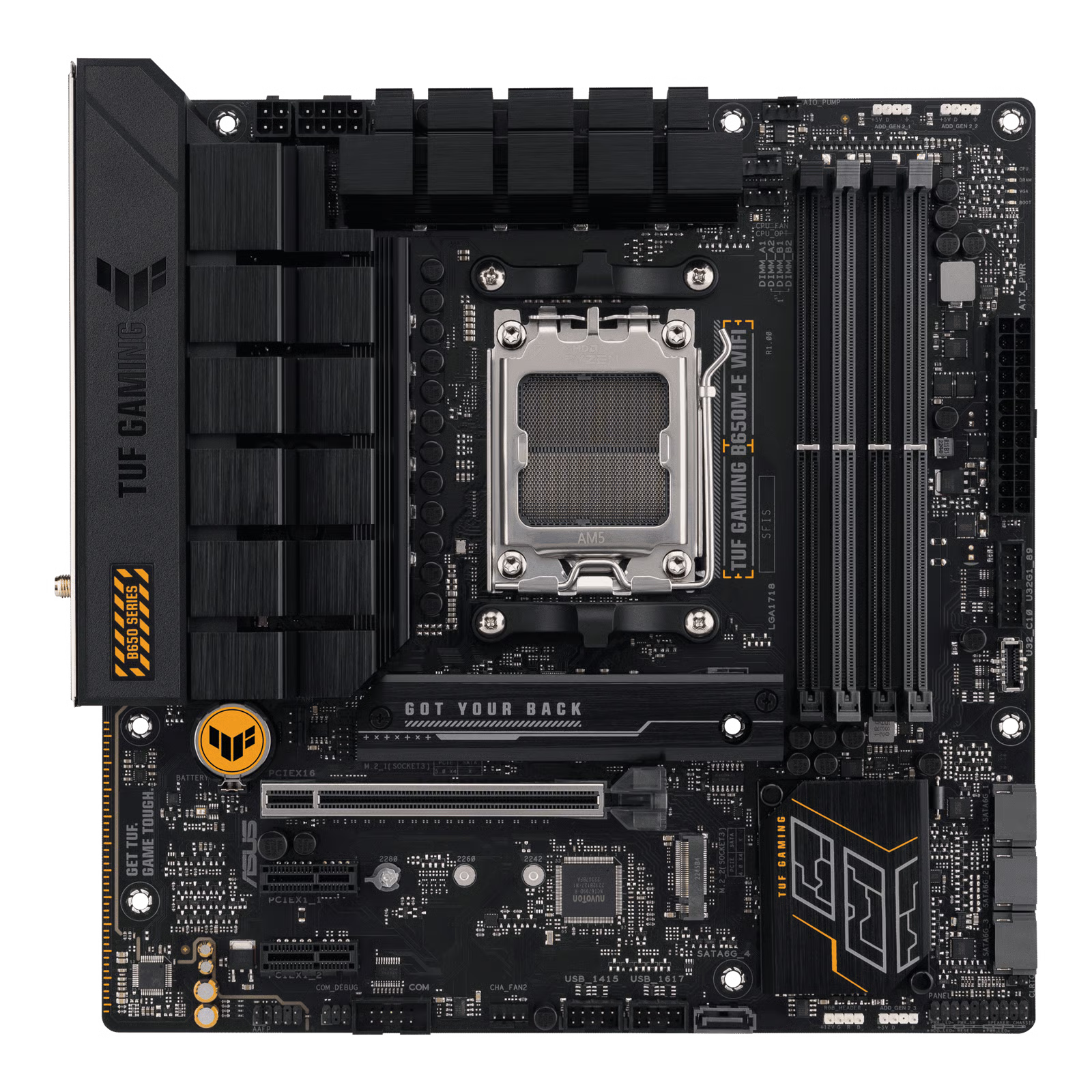 ASUS 華碩 TUF GAMING B650M-E WIFI Micro-ATX 主機板 (DDR5)