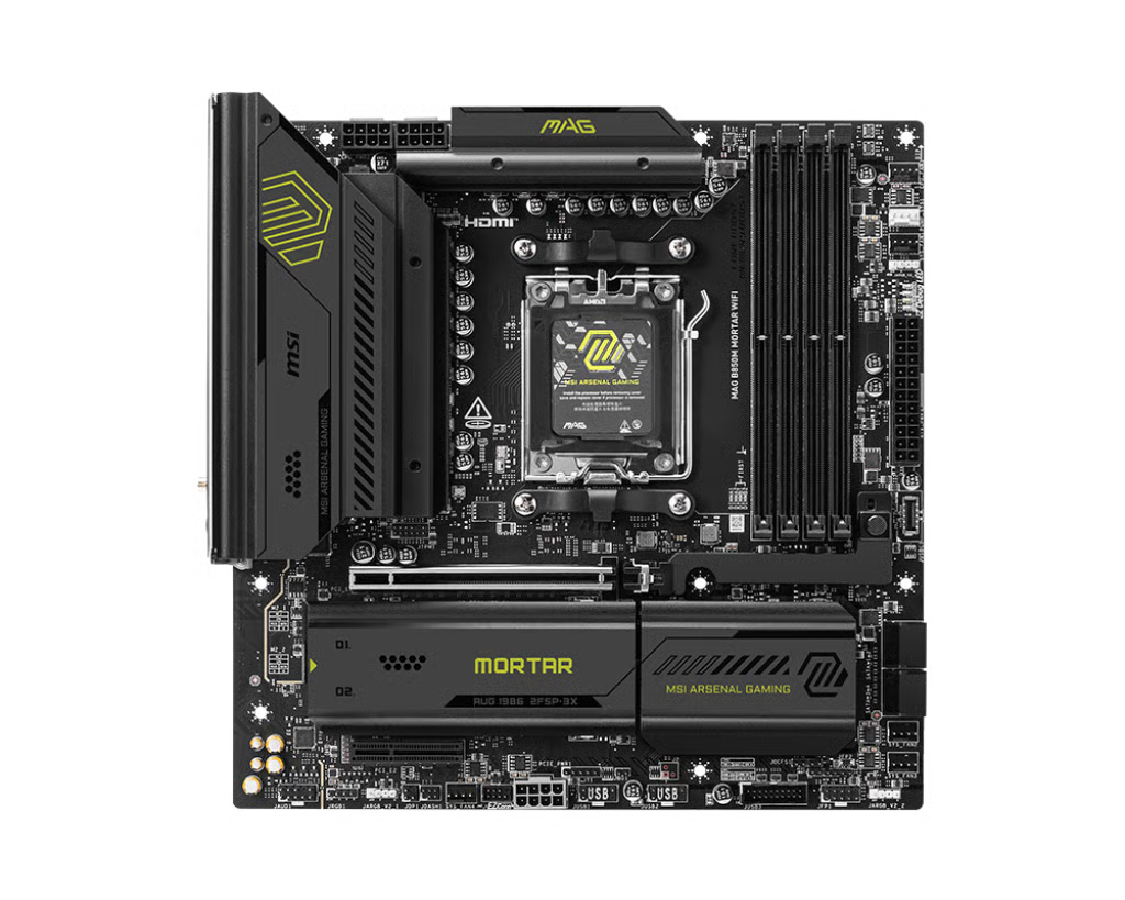 MSI 微星 MAG B850M MORTAR WIFI Micro-ATX 主機板 (DDR5)