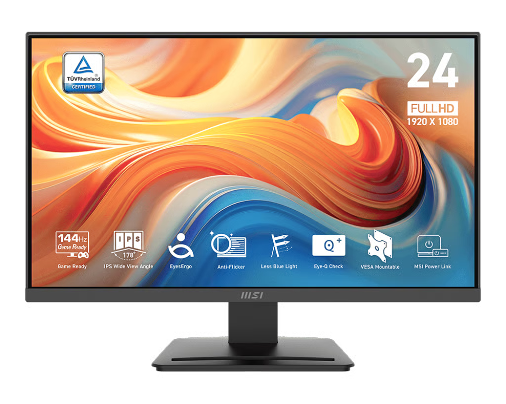 MSI 微星 PRO MP243L E14 文書顯示器 (24吋 / FHD [1920 x 1080] / 144Hz 1ms (MPRT) / IPS)