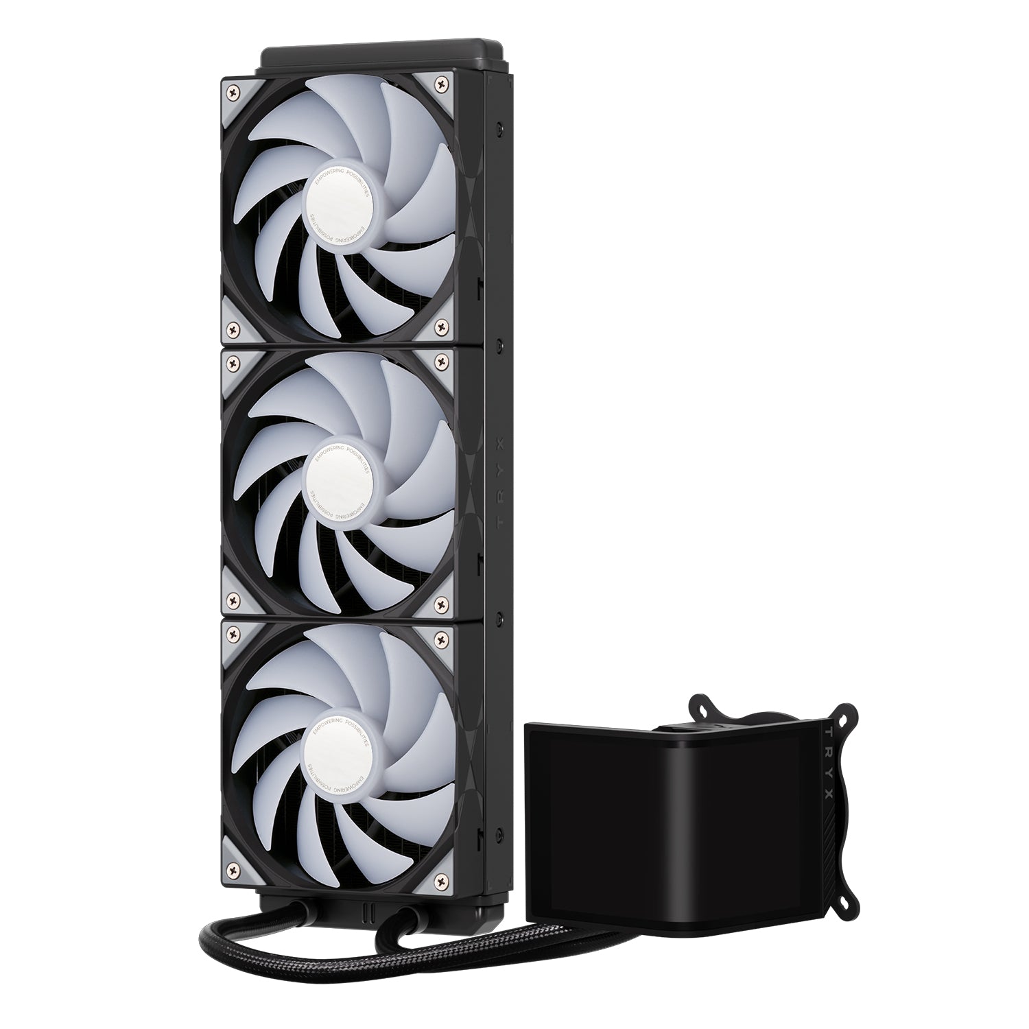 TRYX PANORAMA SE ARGB 360mm 水冷散熱器 - Black 黑色