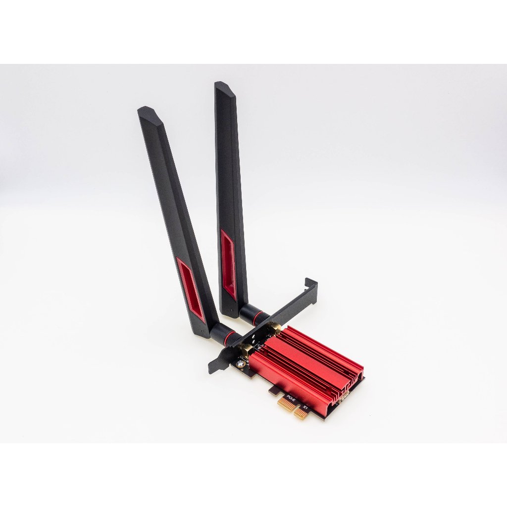 Intel AX210 WiFi6E BT5.3 連10DBI 天線X2 無線網絡卡加藍芽 含散熱片
