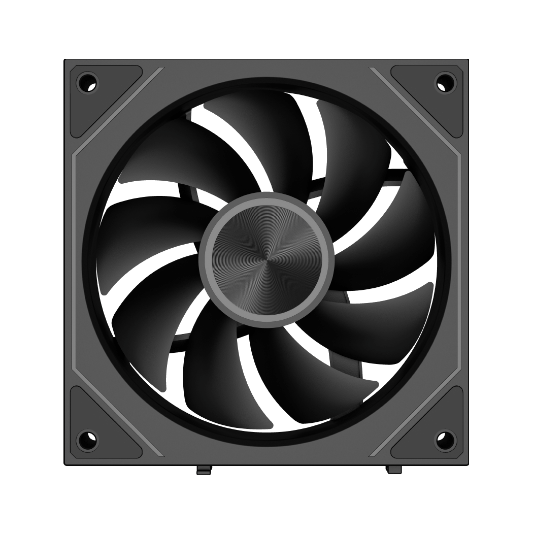 PCCOOLER F3X120 ARGB Black