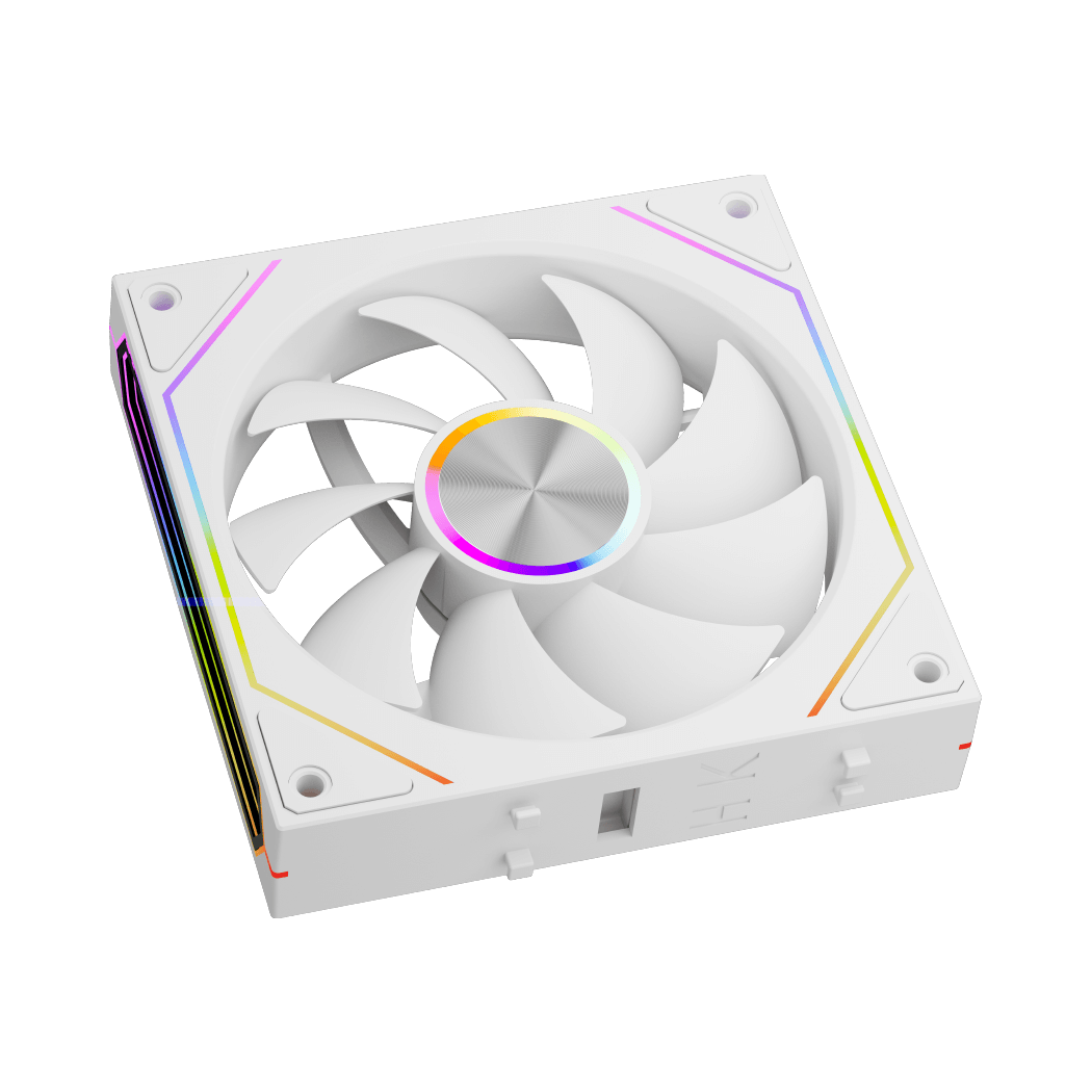 PCCOOLER F3X120 ARGB White