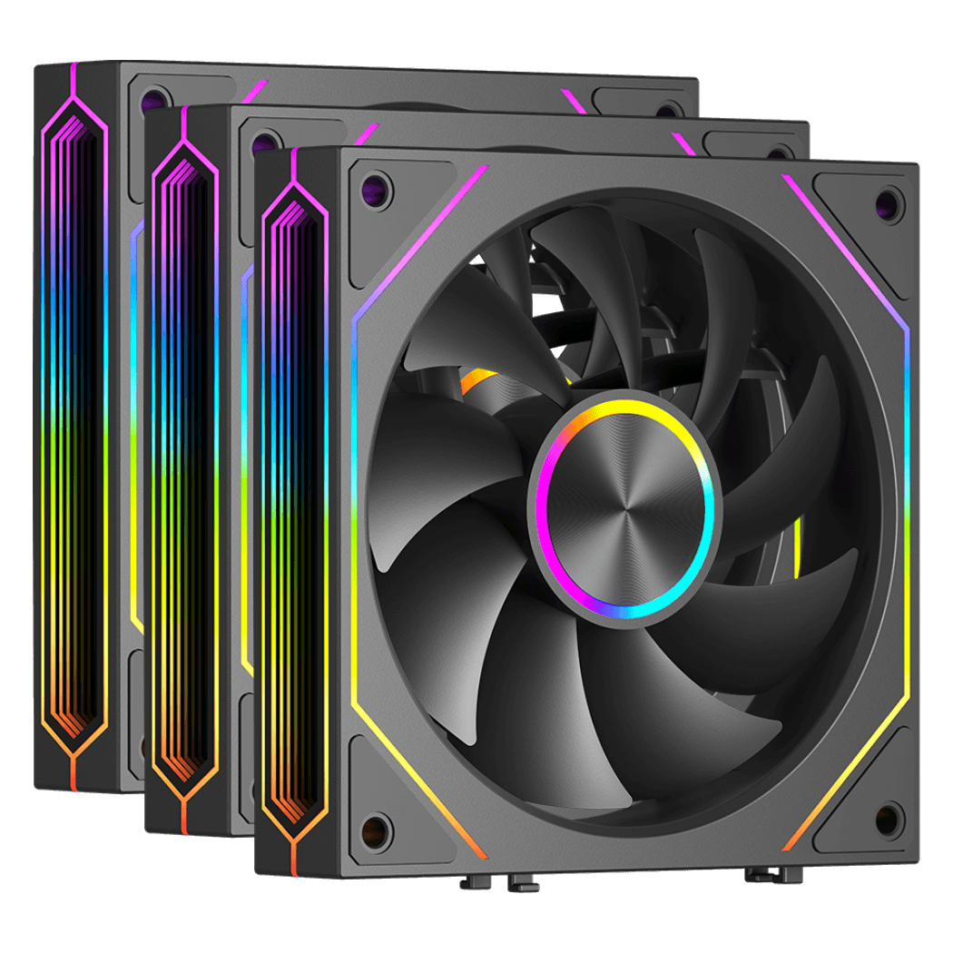 PCCOOLER F3X120 ARGB Black 3IN1 Fans