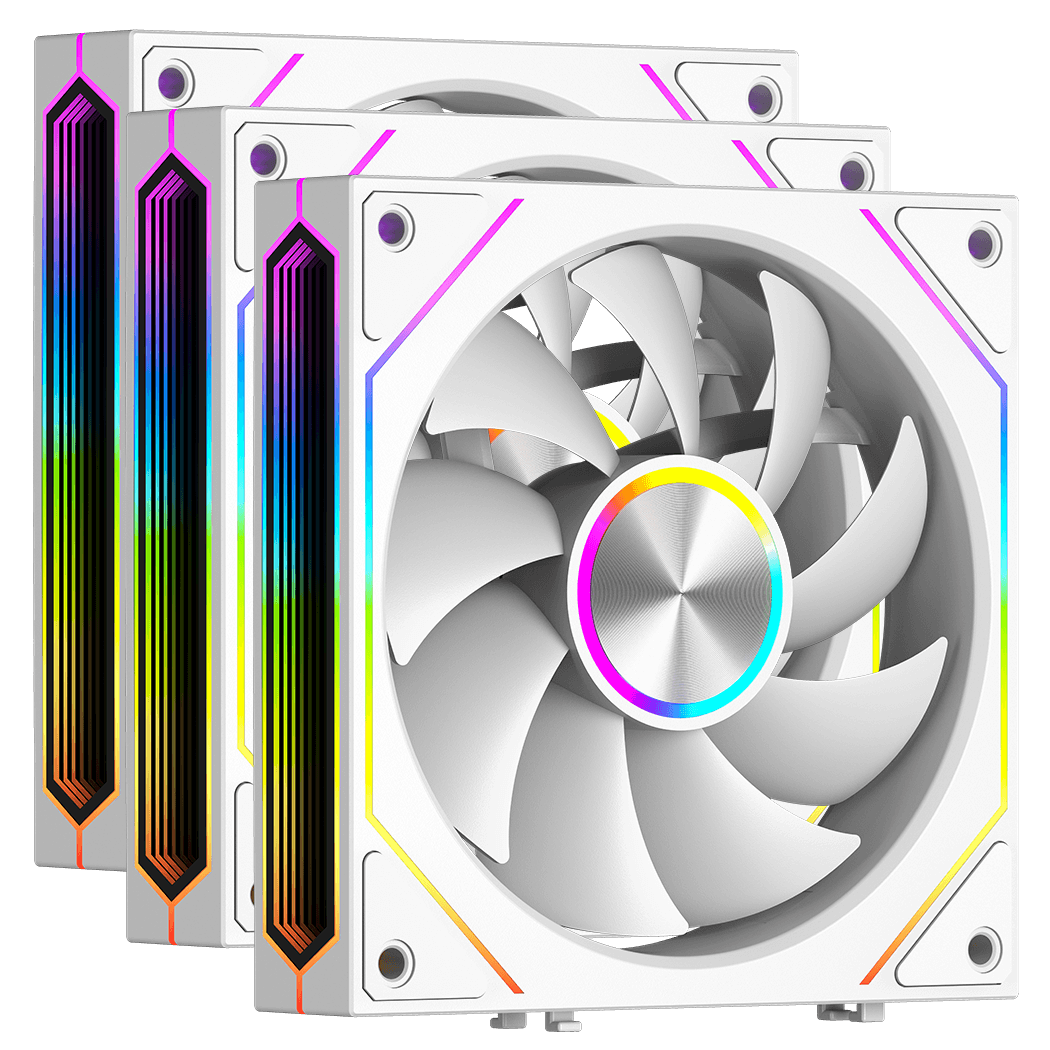 PCCOOLER F3X120 ARGB White 3IN1 Fans