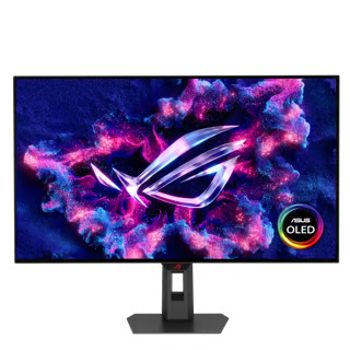 ASUS 華碩 ROG Strix OLED XG32UCWMG 雙模式電競顯示器 (31.5吋 / 4K UHD [3840 x 2160] 240Hz & FHD [1920 x 1080] 480Hz 雙模式顯示 / 0.03ms(GtG) / WOLED 10 bit / HDR400 / FreeSync Premium Pro + G-Sync Compatible / HDMI 2.1 / Type-C 15W / 3軸人體工學支架)