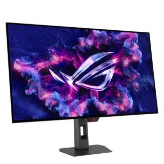 ASUS 華碩 ROG Strix OLED XG32UCWMG 雙模式電競顯示器 (31.5吋 / 4K UHD [3840 x 2160] 240Hz & FHD [1920 x 1080] 480Hz 雙模式顯示 / 0.03ms(GtG) / WOLED 10 bit / HDR400 / FreeSync Premium Pro + G-Sync Compatible / HDMI 2.1 / Type-C 15W / 3軸人體工學支架)