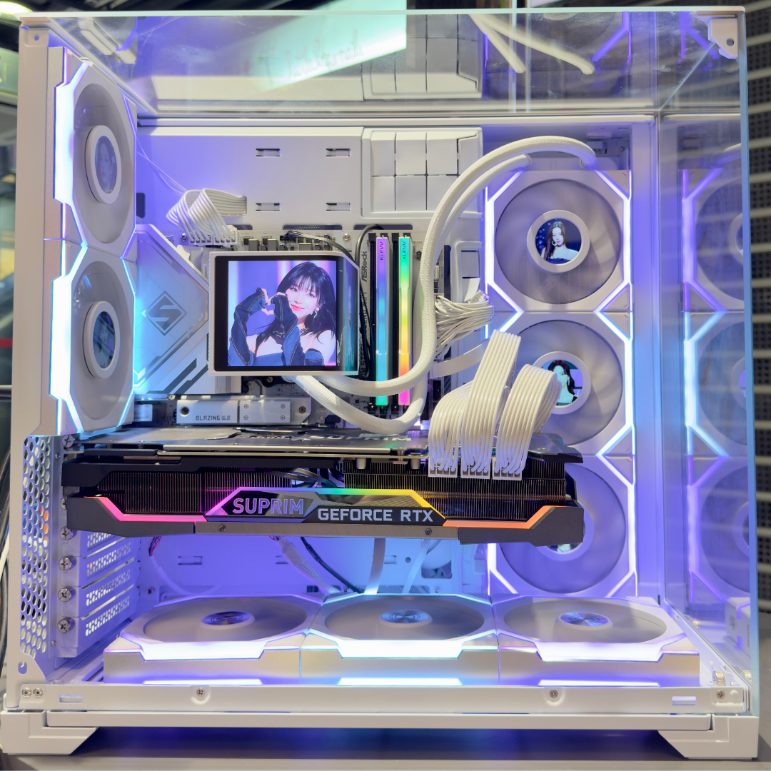 O11 主題頂級海景組合 (機箱+水冷+風扇)