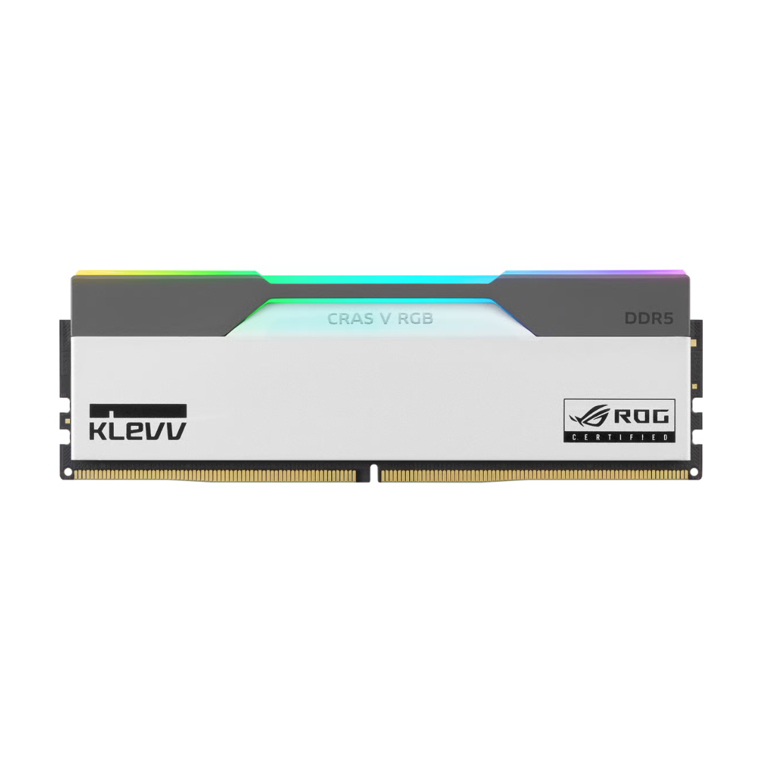 KLEVV CRAS V RGB ROG CERTIFIED DDR5 7200 32GB Kit (2x16GB) CL34