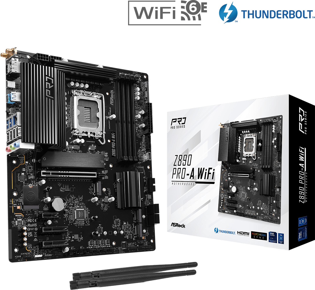 ASRock Z890 Pro-A WiFi ATX