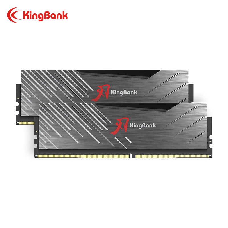 KingBank KRXB DDR5 32GB 2x16GB 6000Mhz C30 Hynix M-Die - Black RAM