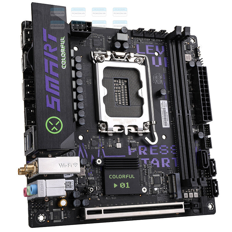 COLORFUL H610I Smart WIFI V20 ITX - 3年保養